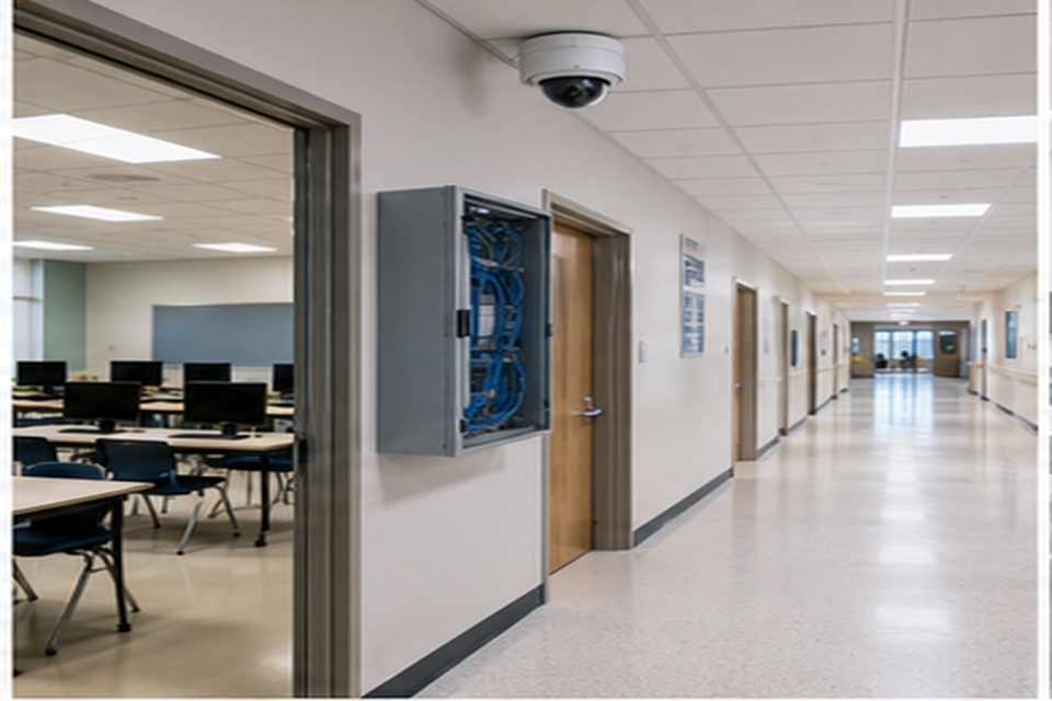 Educational Institutions realistic sector image