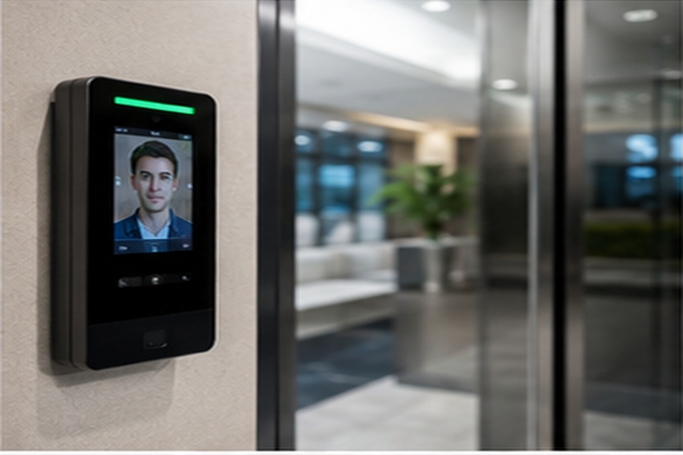 Biometric Access Control realistic image