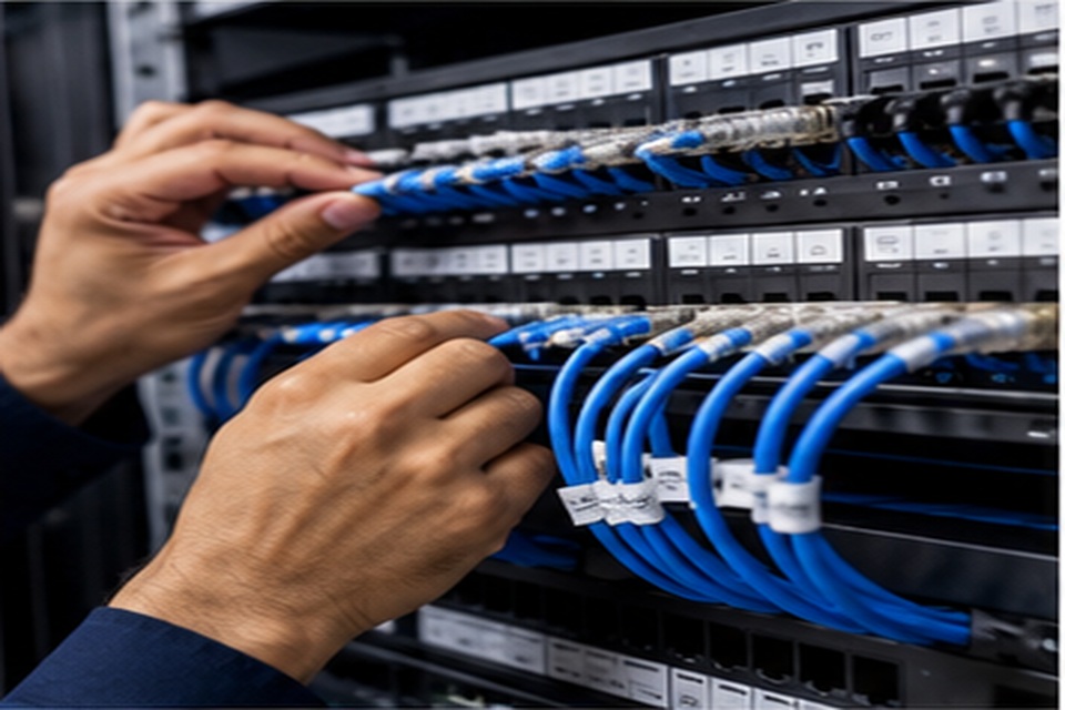 Structured Cabling realistic image